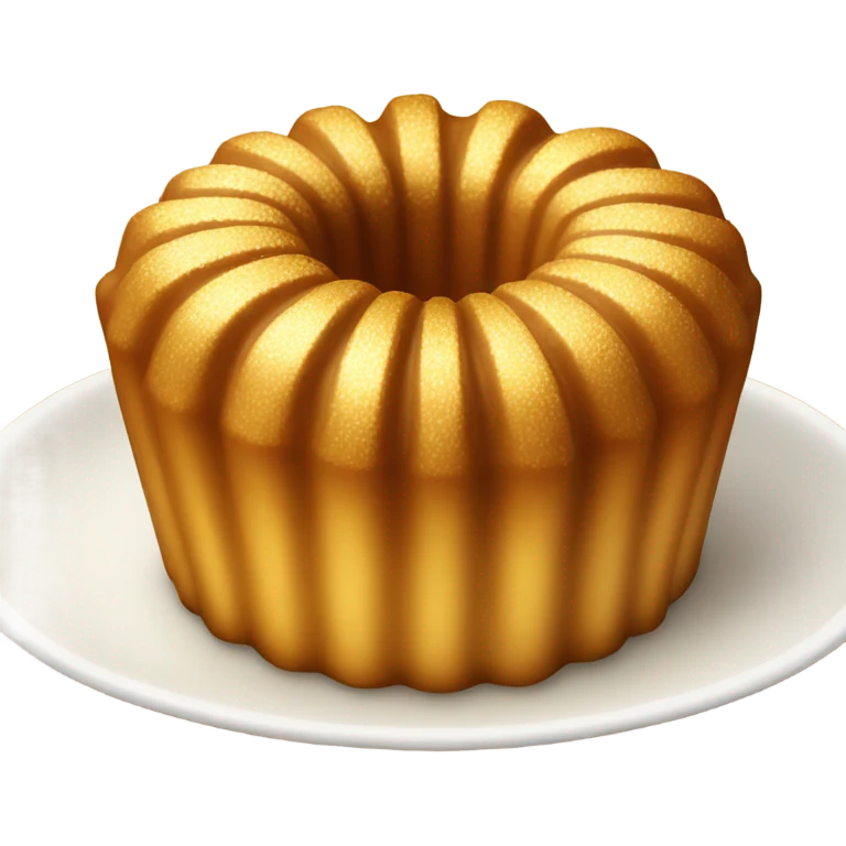 canelé doré emoji