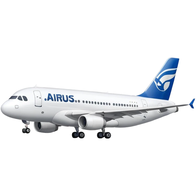 and now i want a Airbus A318 with no livery but just a plane emoji