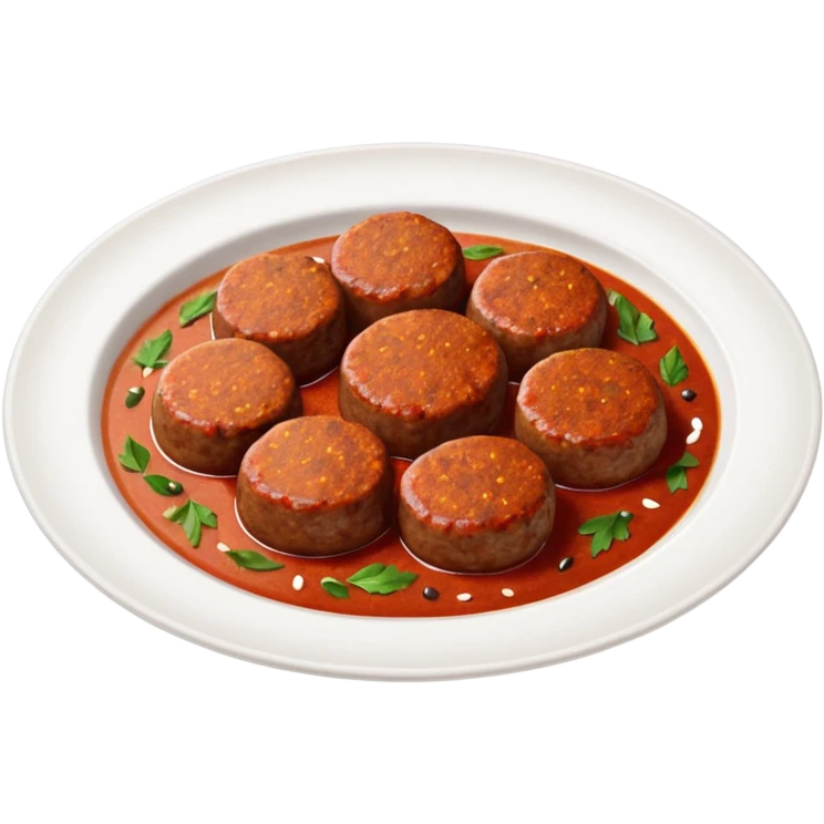 Çiğ köfte emoji