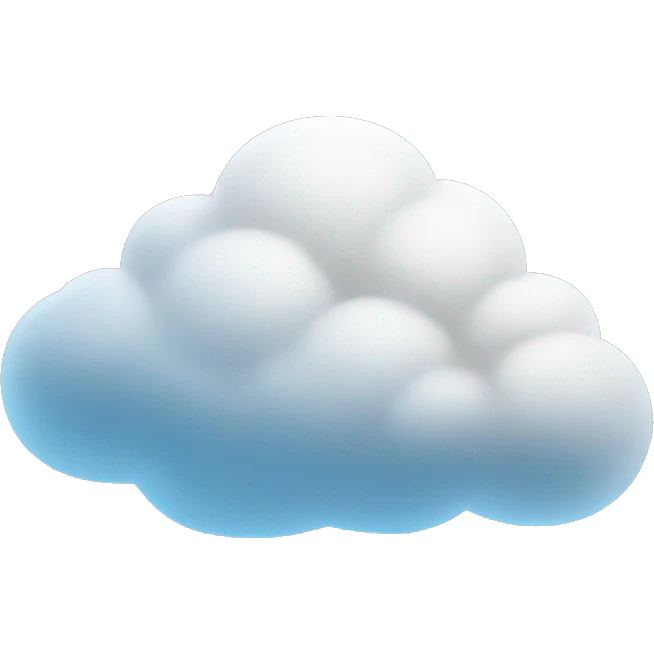 Cloud emoji