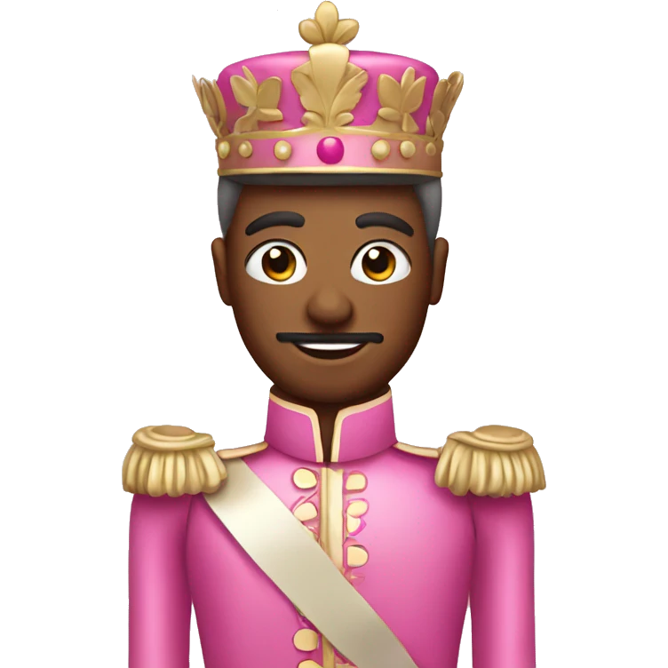 Pink nutcracker  emoji