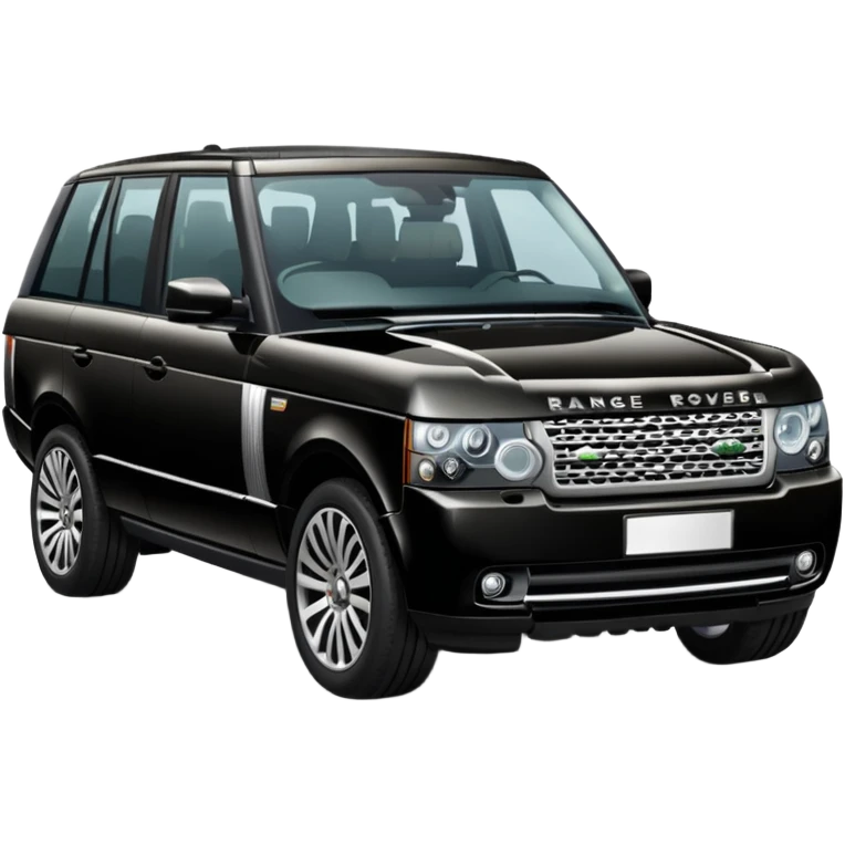range rover with number twenty six emoji