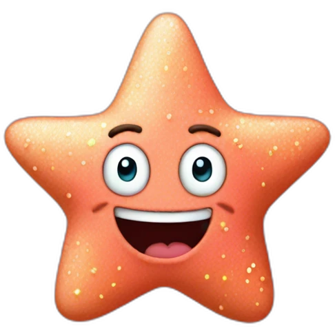 Patrick-star emoji