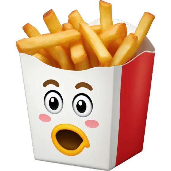 McDonald’s medium fry box emoji
