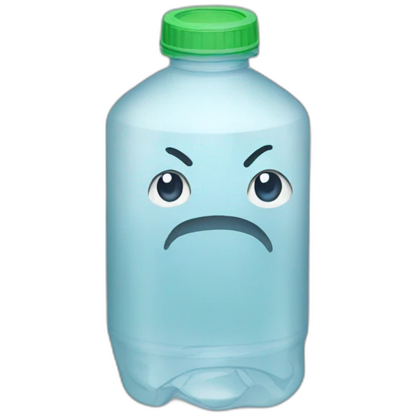 trash plastic bottle emoji
