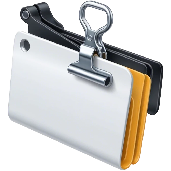 Binder Clip emoji