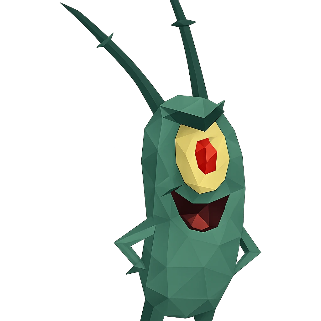 plankton in Spongebob emoji