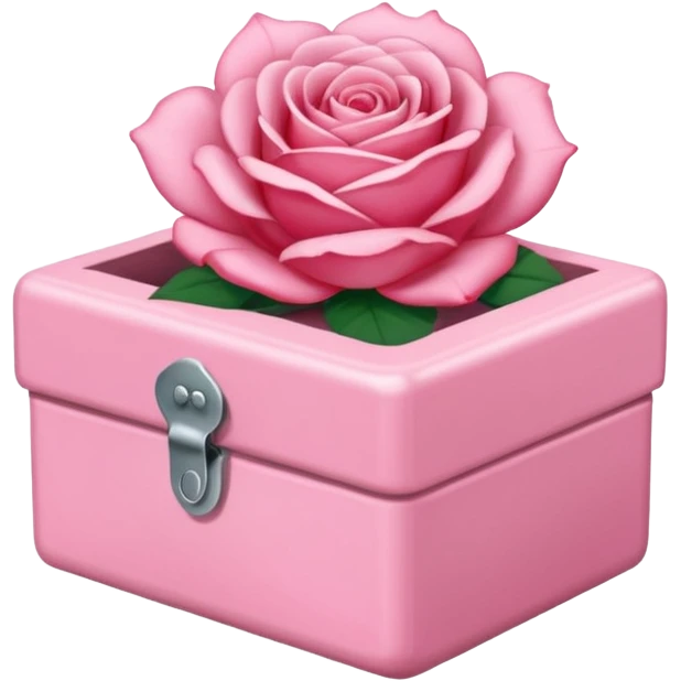 Rosa Tunfisk-biter på hermetikkboks emoji