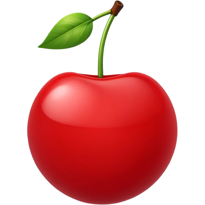 3d cherry emoji