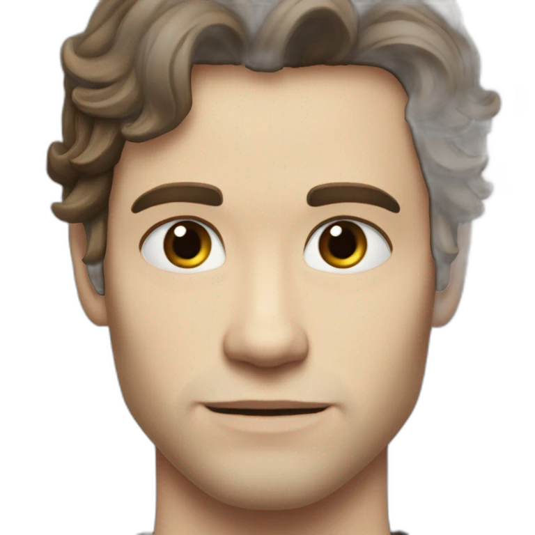 Klaus mikaelson brown hair realistic detailed emoji