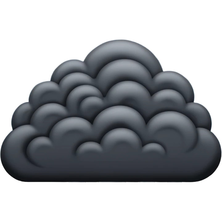 sky full of dark clouds with windy background  emoji