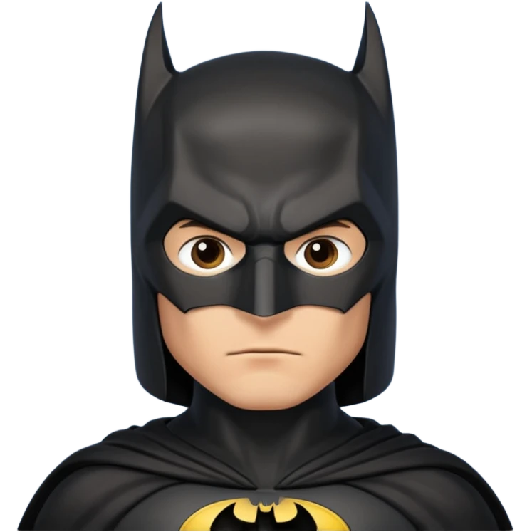 Batman side eyeing emoji