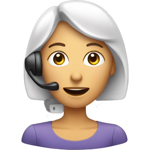 woman voice feedback phone emoji