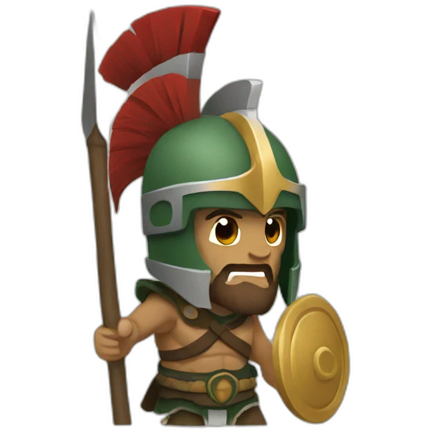 Spartan emoji