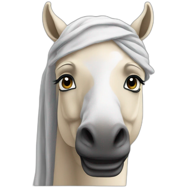 Arabe avec des monosourcil emoji