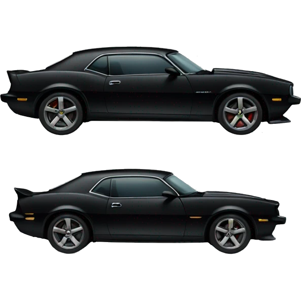 Black Camaro  emoji