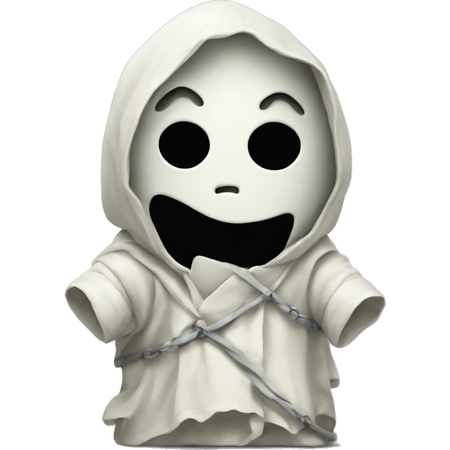 Ghost with straight jacket  emoji
