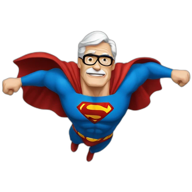 Old superman emoji