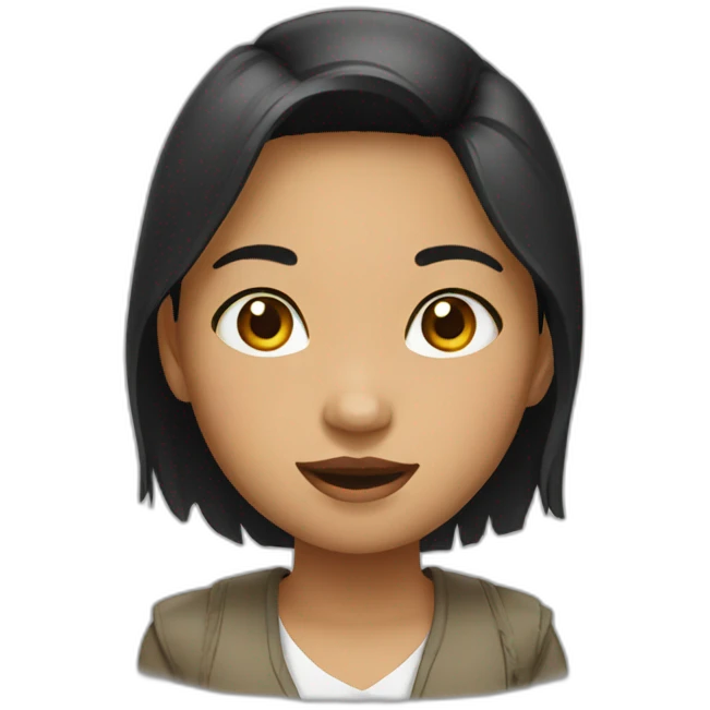 Indonesian girl emoji