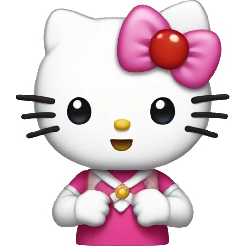 Hello kitty emoji
