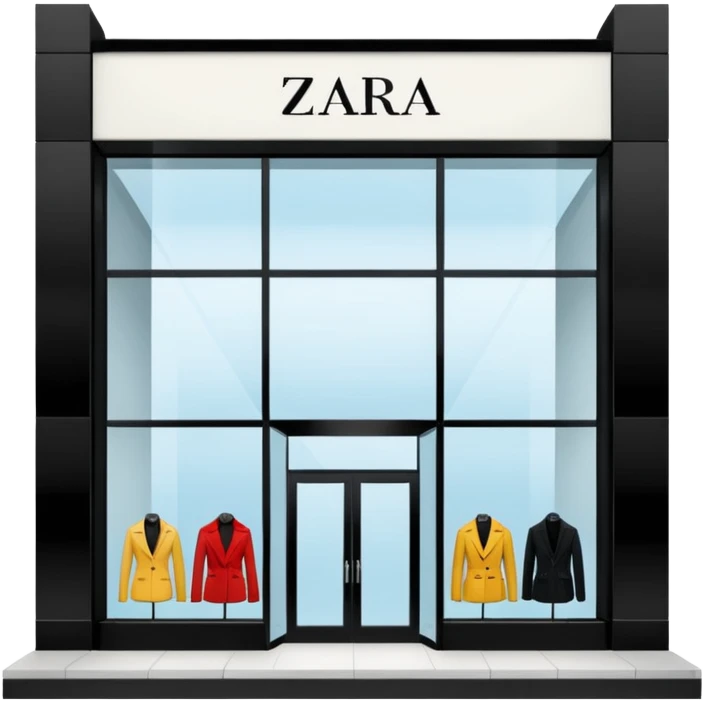 Zara store emoji