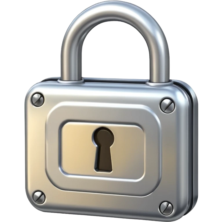 A lock emoji