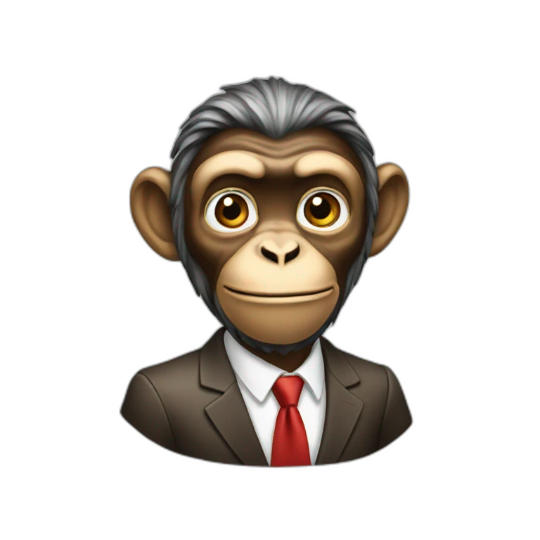 monkey CEO emoji