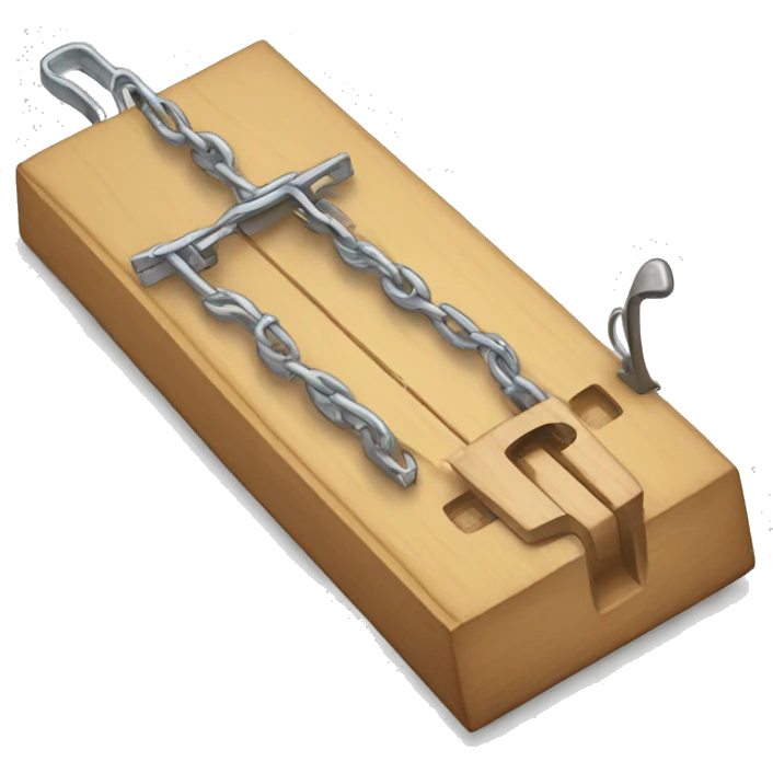 Mousetrap emoji