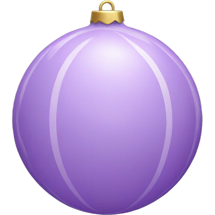 Light purple ornament emoji