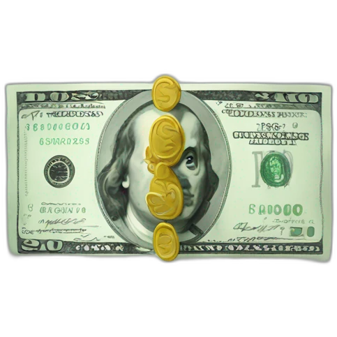 Money and brain  emoji
