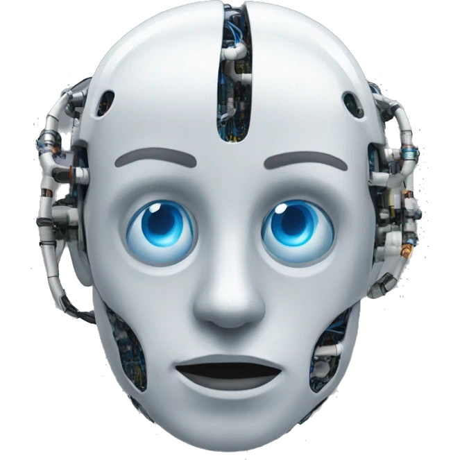 Artificial intelligence making artificial intelligence emoji