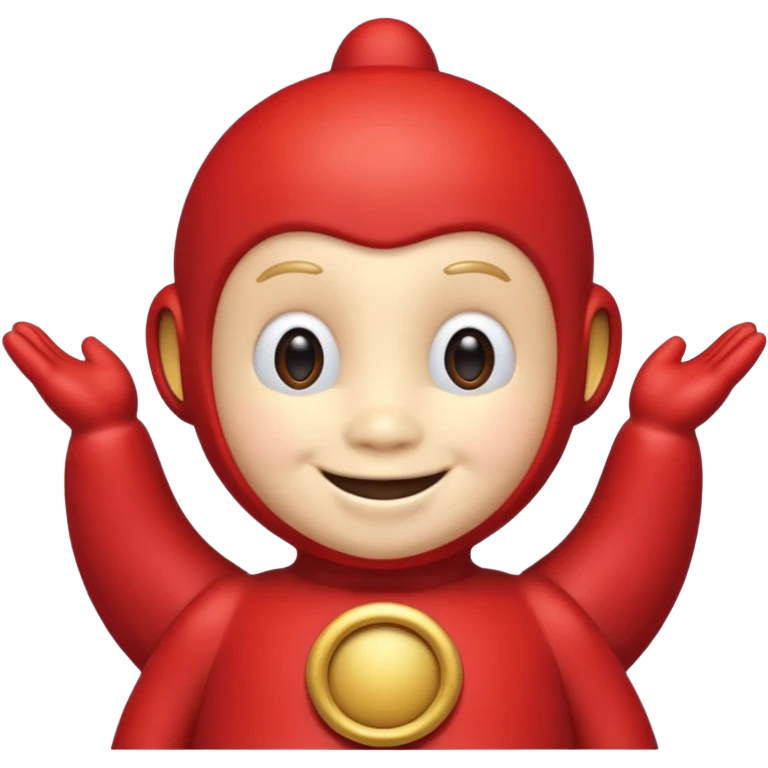 teletubby red emoji