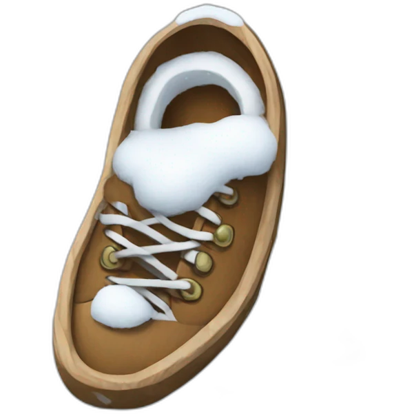 Snowshoe emoji