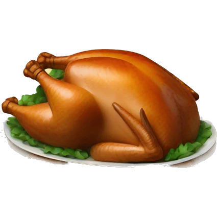 Cooked Turkey emoji