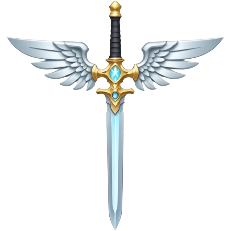 angel sword emoji