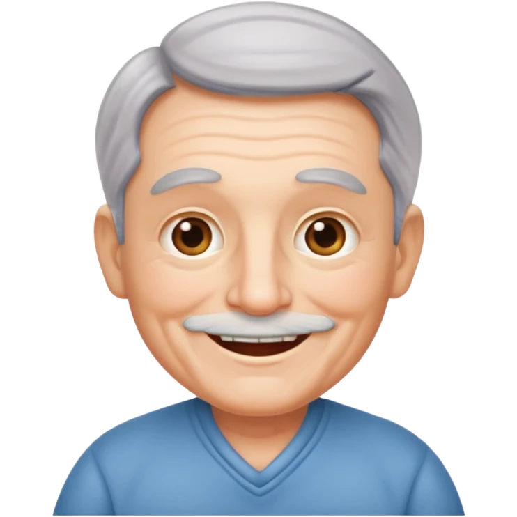 Pregnant grandpa emoji