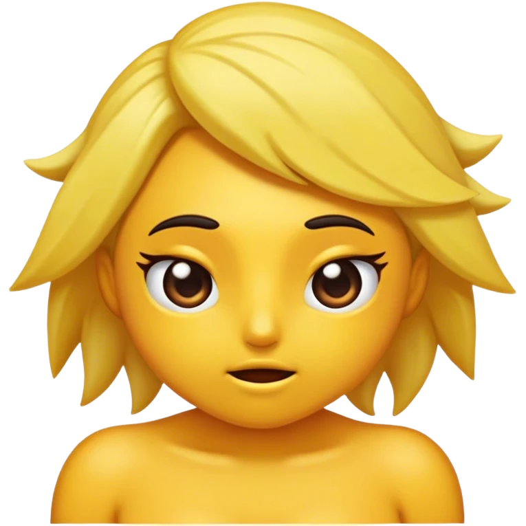 Orgasmic pleasure emoji
