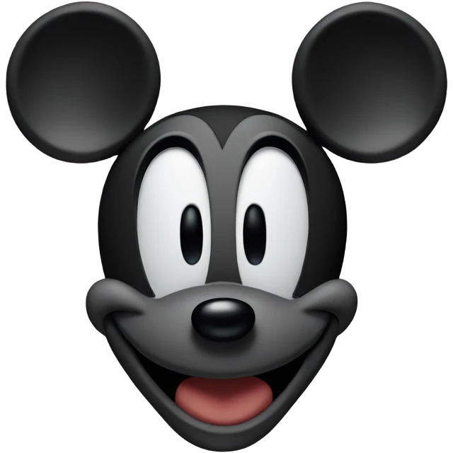 Mickey mouse emoji