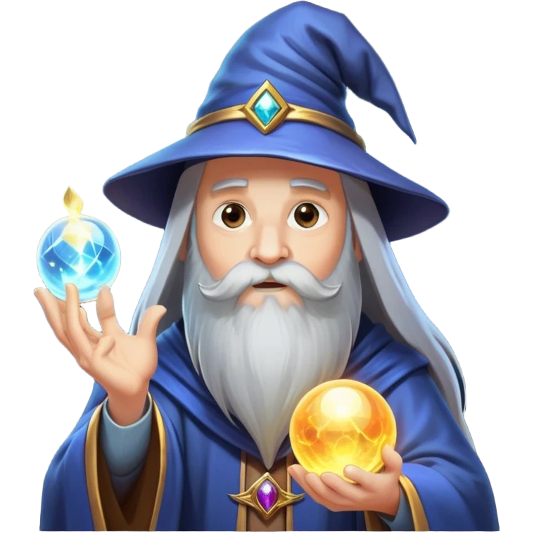 Wizard, warlock, magic emoji