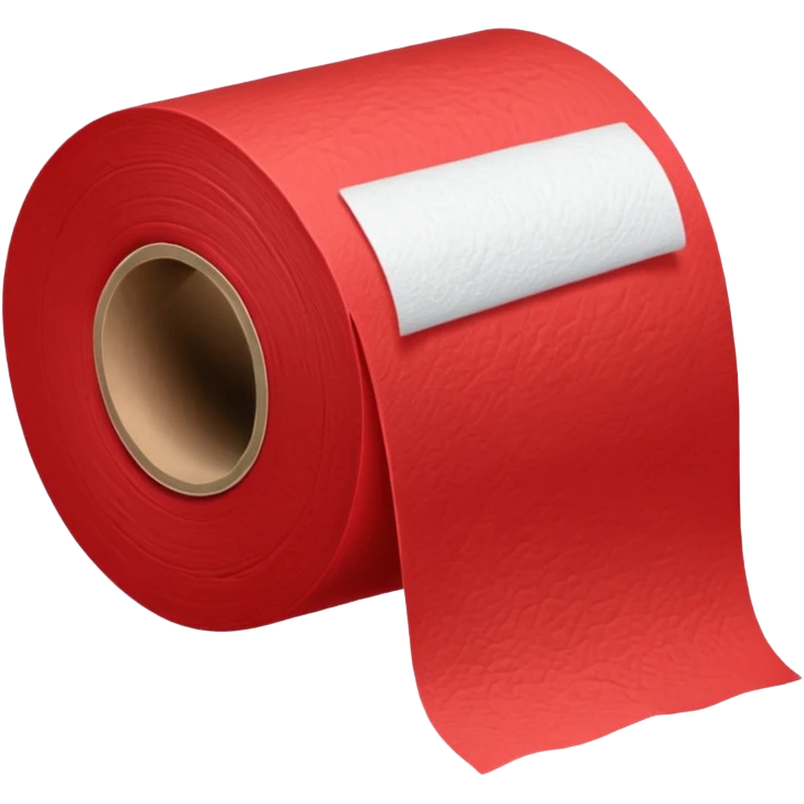 krımızı tuvalet kağıdı emoji