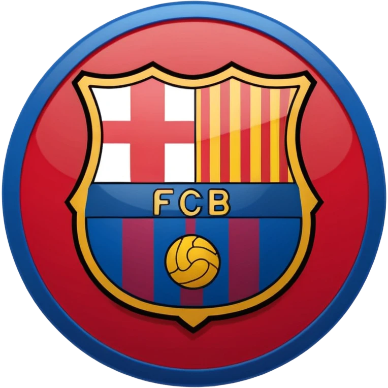 FC BARCELONA SMALL FOR EMOJI emoji