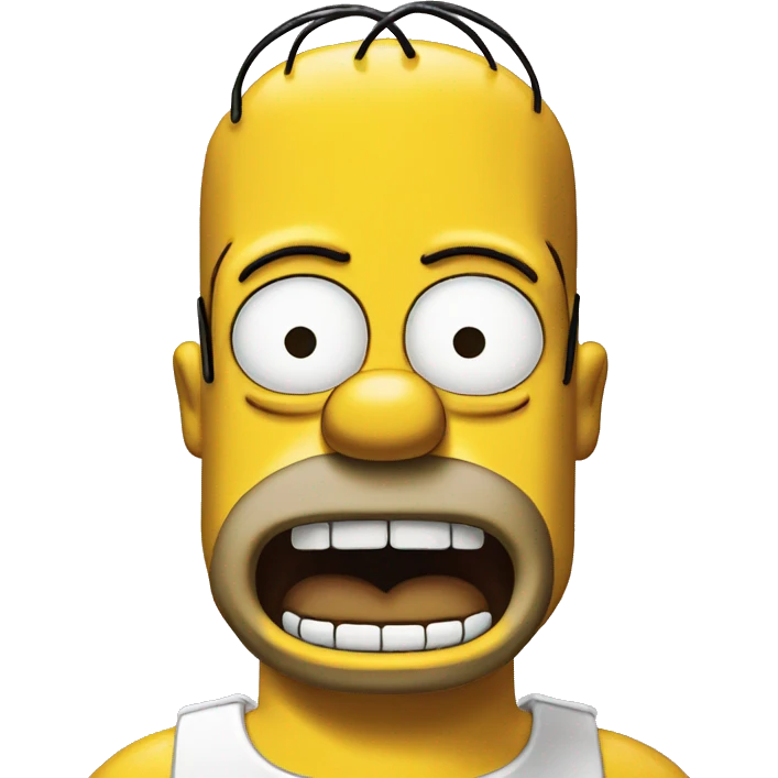 Homer simpson emoji