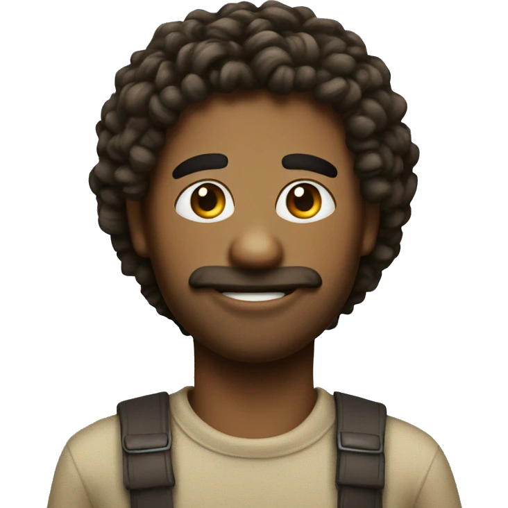 a human as fiber emoji