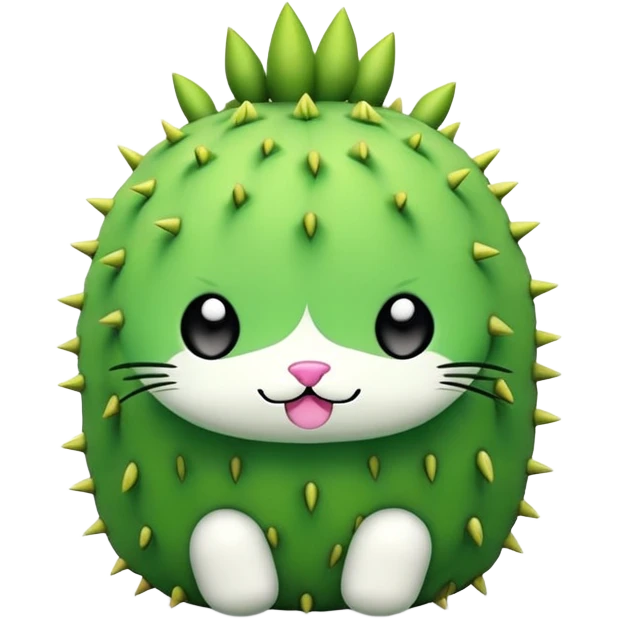 toki doki cactus kitty emoji