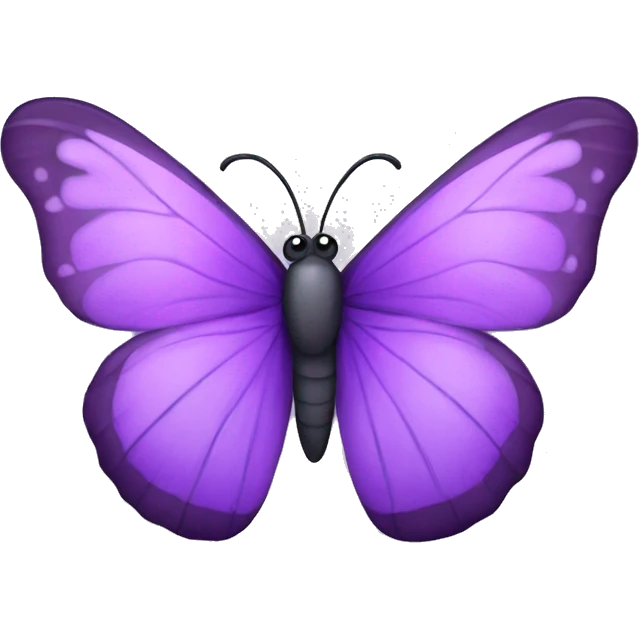 cute purple butterfly emoji