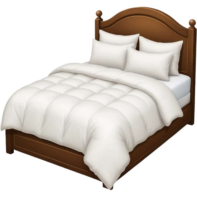simple cozy inviting bed emoji