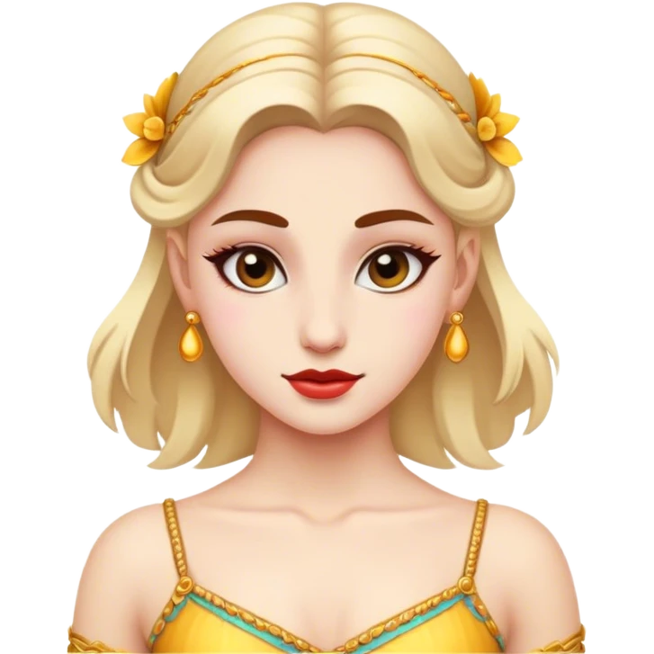white dancer emoji