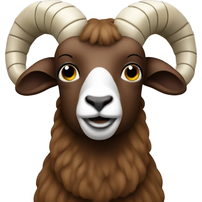 Brown Ram emoji