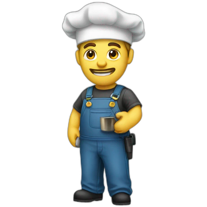 Tow-man-cook emoji