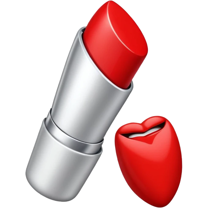 lipstick kiss emoji